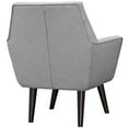 thumbnail image 5 of Modway Fauteuil Moderne en Tissu Polyester Gris Clair, 5 of 5