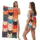 thumbnail image 1 of Toalla de Playa 2 En 1, Toalla Extragrande de Fibra Fina Que Se Transforma En Una Mochila de Almacenamiento., 1 of 6