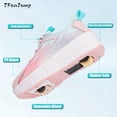 thumbnail image 2 of Adult 2-Wheels Detachable Speed Inline Roller Skates Shoes Wheeled Racing Powerslide Sneakers For Men And Women Shoe With Wheel, 2 of 5