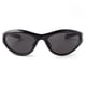thumbnail image 4 of Gafas de Sol ADE WU Rave Y2K de Moda Envolventes Negro/Gris, 4 of 7