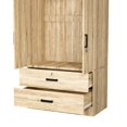 thumbnail image 7 of Woodpeckers Furniture and Mattress 2-Door Wardrobe with 2-Drawers New Design, 7 of 7