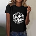 thumbnail image 4 of Women's Fashion Casual Fruit And Vegetable Printed Round Neck Short Sleeved Top T Shirt 1 Women's Long Sleeve Womens Long Sleeve Tops Polyester Shirts Women Casual Small Tops Women's Shirts Summer, 4 of 4
