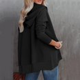 thumbnail image 4 of Gerichy Long Sleeve Tops for Women Womens Fashion Hoodies Sweatshirts Casual Long Sleeve Button Up Hooded Tops, 4 of 6