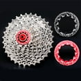 thumbnail image 2 of de bloqueo de de casete de duradero 11T Tapa de rojo shamjiam Cubierta de casete de bicicleta, 2 of 3