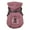Pink, variant on Warm Dog Coat With Transparent Pocket, Puppy Warm Clothing Cozy Outdoor Dog Vest,Waterproof Windproof Dog Jacket With Hat for Small Medium Large Dogs,Winter Coat With New Design Of The Zipper(Gray)