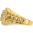 thumbnail image 4 of 14K Yellow Gold Vs Diamond Men's Ring (Size 11.5) Made In United States y1517vs, 4 of 6