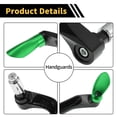 thumbnail image 3 of Protectores de Manos Universales de Aleación de Aluminio CNC de Unique Bargains - Protectores de Manillar de Alta Resistencia para Dirt Bike Motocross ATV Scooter Verde, 3 of 7
