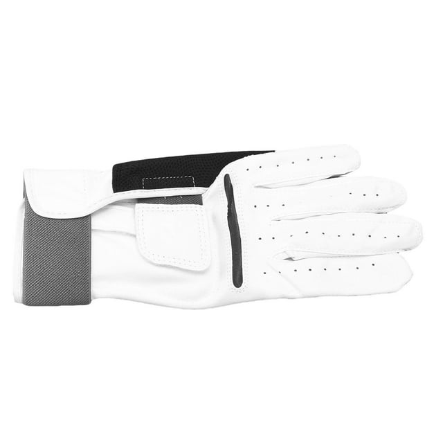 Breathable Sheepskin Golfing Glove Non Slip Swing Guide for Men with Removable Plate