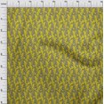 thumbnail image 3 of oneOone Polyester Lycra Fabric Leaves & Floral Block Print Fabric By The Yard 56 Inch Wide, 3 of 5