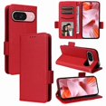 thumbnail image 1 of Wallet Case for Google Pixel 10 Flip Cover with Card Slots & Kickstand Red, 1 of 5