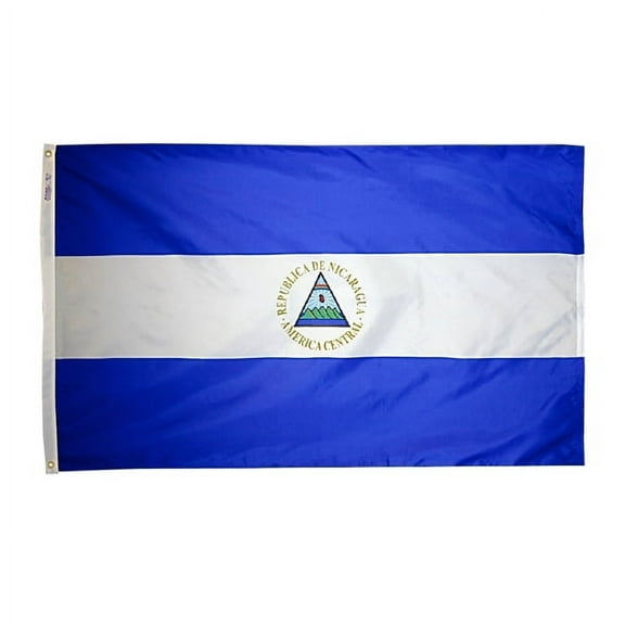 2x3' DURAWAVEZ NICARAGUA NYLON FLAG CH&G