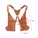 thumbnail image 4 of Bolso de hombro Yinane con arnés de cuero PU amarillo, 4 of 8