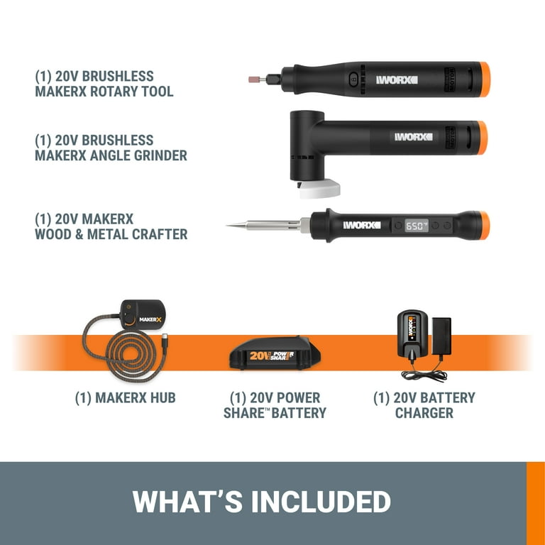 WORX Power Share 6-Tool Combo Kit