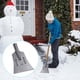 thumbnail image 1 of Pala para retirar nieve rompehielos metálica exterior – Cabeza portátil de pala para nieve en invierno de alta resistencia • Mango ergonómico • Limpieza eficiente de nieve y hielo • Diseño duradero, 1 of 8