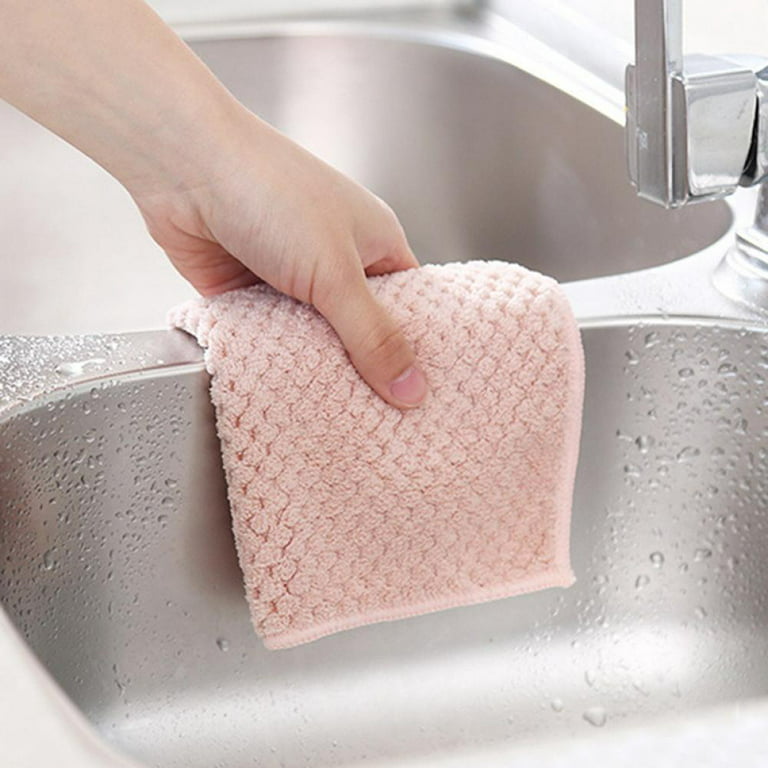 Microfiber Cleaning Dish Towels, Cleaning Wipes Reusable
