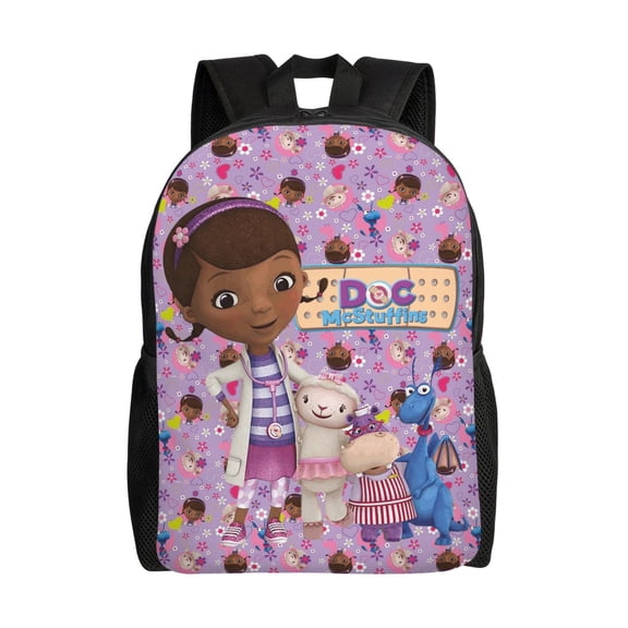 Doc Cute McS-tuffin Lightweight Backpack Laptop Bag Backpacks Daypack Bookbag Travel Camping