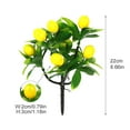 thumbnail image 2 of Mini Potted Plant Simulation Lemon Tree Fake Plants Plastic Home Decoration Decorate Pots, 2 of 6