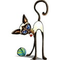 thumbnail image 3 of CafePress - Siamese Yarn Thief Mugs - 15 oz Ceramic Large White Novelty Mug, 3 of 4