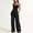 🔥 Black, variant on Sentmoon Jumpsuit Women Outfits for Women Solid Color Regular Fit Spaghetti Strap Date Night Rompers Summer for Travel and Leggings Outfit