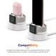 thumbnail image 5 of Matsuzay Cargador Soporte de montaje Smartwatch Dock Holder Travel Reloj antiarañazos Soporte de carga Base de estación Reemplazo para Electrónica, 5 of 6
