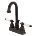 thumbnail image 1 of Kingston Brass Restoration Two Handle 4" Centerset Lavatory Faucet with Retail Pop-up, 1 of 4