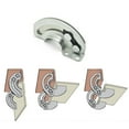 thumbnail image 3 of 2pcs Concealed Sliding Hinge 90°Limited Hinge Carbon Steel Cabinet Door Hinge, 3 of 9