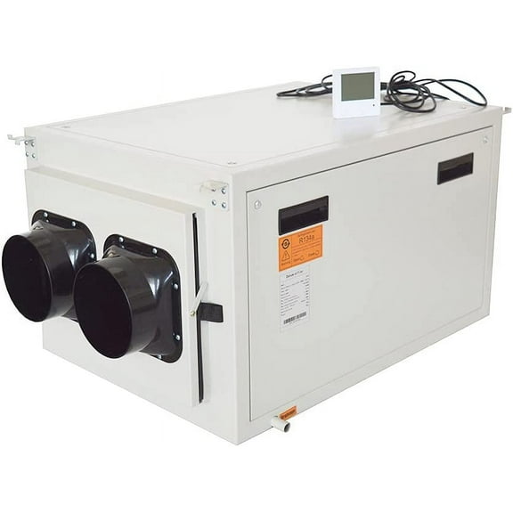 PreAsion Ceiling Dehumidifier Household Basement Dehumidifier Suspended Dryer 1200m³/h 110V 2200W