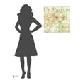 thumbnail image 4 of Global Gallery's Daphne Brissonnet 'Fleurs Parfums III' Stretched Canvas Wall Art, 4 of 4