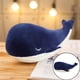 thumbnail image 5 of Almohada de peluche de de ballena de peluche de dibujos animados, 25cm SM SunniMix Almohada decorativa, 5 of 8