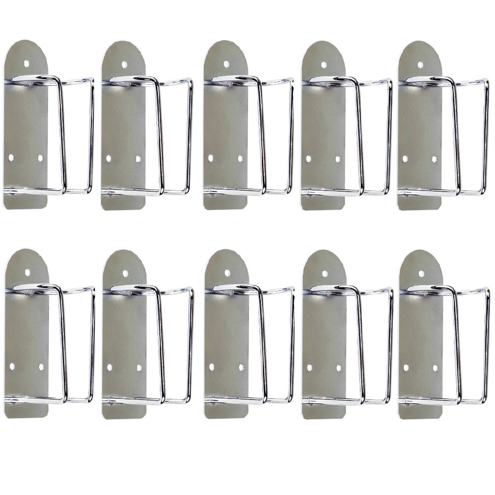 Barber Salon Chrome Universal Fit Clipper & Trimmer Tool Holder 10 x CL