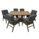 thumbnail image 2 of Comedor Paris 6 Sillas, Lino Oxford, Chapa De Parota, 160x100 cm, 2 of 9