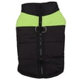 thumbnail image 1 of Abrigo, chaqueta cálida para perros, resistente al agua y al viento para perros pequeños, medianos y Verde S jinwen Chaqueta de cachorro de invierno, 1 of 8