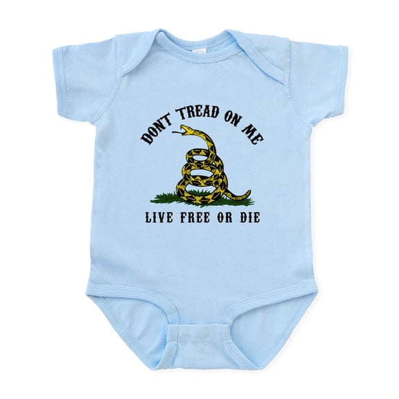 CafePress - Don't Tread On Me Infant Bodysuit - Baby Light Bodysuit, Size Newborn - 24 Months