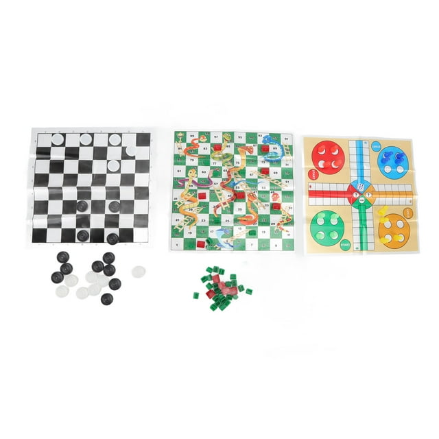 Juego de mesa de ajedrez volador 4 en 1 NikouMX
