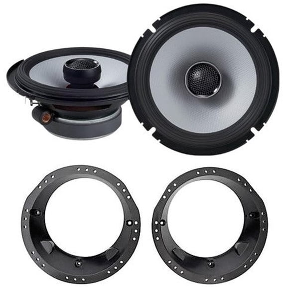 1998-2013 Harley Davidson FLHT FLHTC Alpine S-S65 Factory Speaker Replacement & Metra 82-9601 Speaker Adapter