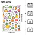 thumbnail image 2 of FORMRS 1-Subject Spiral Notebook 8" x 5" College Ruled 60 Refillable Sheet A5 Hard Cover, Cute Vegetables, 2 of 7
