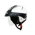 thumbnail image 1 of SB-33 ARM Reflective Dashing White & Peak Clear Visor Open Face M Size 580mm, 1 of 5
