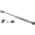 thumbnail image 1 of czcpp-1- Pack, 10 Inch 100N/22 LB Hydraulic Soft Open Gas Springs/Struts for Cabinets, Furniture, and RV Platforms \u2013 Lift/Lid Stay Support Hinges with Brackets and Screws (Silver, 1 Piece), 1 of 4