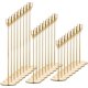 thumbnail image 1 of Juego de 24 portavelas dorados para velas cónicas, candelabros decorativos de metal dorado para bodas, cenas, fiestas, decoración del hogar, se adapta a velas de 3/4 pulgadas de grosor y, 1 of 12