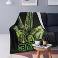 thumbnail image 5 of 3 Doors Downs Blanket Throw Bedding Room Decor Flannel Blankets for Bed Sofa Warm Blankets 40"x30", 5 of 6