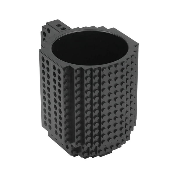 Tazas de bloques de construcción, tazas de bloques de construcción de 400 ml, taza de café para construir sobre ladrillos, taza de bloques de construcción optimizada para la excelencia