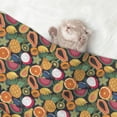 thumbnail image 2 of Disketp Tropical Fruits Dog Blanket/Bed Cover for Dogs and Cats,Puppy Essentials-Large, 2 of 8