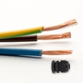 thumbnail image 3 of 20 Pcs Black Cable Connectors Electric Wire Gland Cord Pass Through Electrical Fittings, 3 of 6