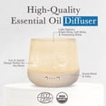 thumbnail image 4 of Pranarom - Essential Oil Diffuser - Stylish & Modern Home Essential Oil & Water Vapor Diffusing Device with Various Operating & Light Display Features (Lulu), 4 of 4