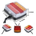 thumbnail image 2 of 2 Pieces 16 LED Trailer Tail Light with Combination, 2 of 6