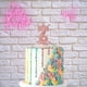 thumbnail image 3 of Cake Topper Rosa Glitter #6 Velin Fiestin Cake topper Glitter #6, 3 of 9