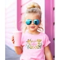 thumbnail image 6 of Wild and Three Birthday Shirt for Girls  Safari Jungle Animals 3rd Birthday Graphic T-shirt Pink Shirt 4T, 6 of 8