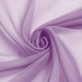 Efavormart 18Ft Violet Amethyst Sheer Organza Curtain Panels, Window ...
