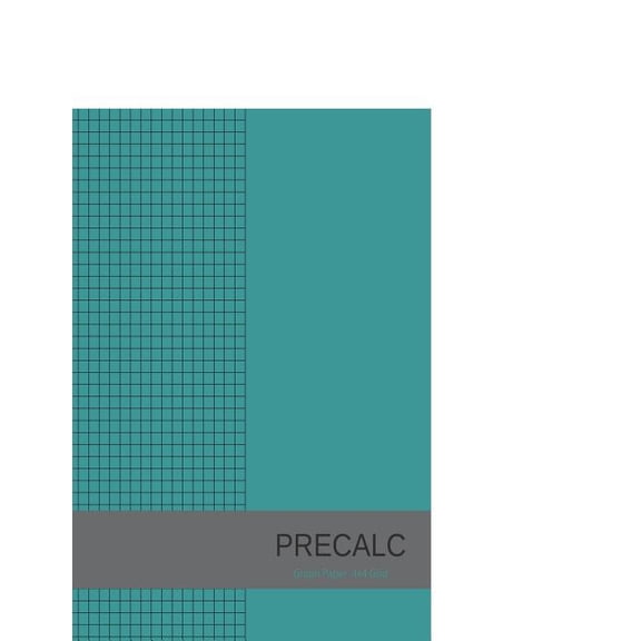 PreCalc Graph Paper 4x4 Grid : Large Graph Paper, 8.5x11, Graph Paper Composition Notebook, Grid Paper, Graph Ruled Paper, 4 Square/Inch, Simple Blue Cover (Paperback)