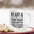 thumbnail image 3 of Papa The Man The Myth The Legend Dad Coffee Mug Best Papa Dad Ever Coffee Mug Fathers Day Mugs for Dad Grandpa from Daughter Son 11 Ounce, 3 of 7